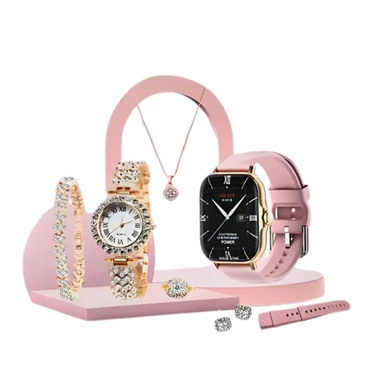 A58 Plus 6 In 1 – Smartwatch For Women | Perfect For Gift