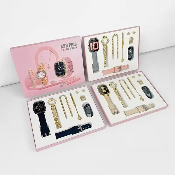 A58 Plus 6 In 1 – Smartwatch For Women | Perfect For Gift